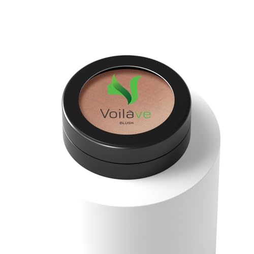 VoilaVe Soft Contour Blush - Silky Finish for Natural Glow, Talc-Free, Vegan - Made in Canada