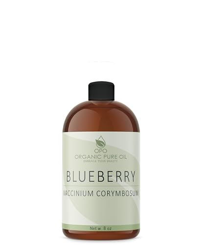 OPO Blueberry Seed Oil - Hydrating, Moisturizing, High in Antioxidants - 8oz Carrier Oil