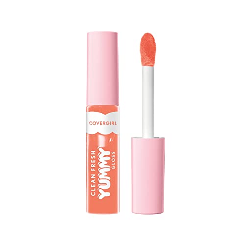 COVERGIRL Lip Gloss - Juicy Hydration with Natural Scents, Vegan & Gluten-Free - My Main Squeeze