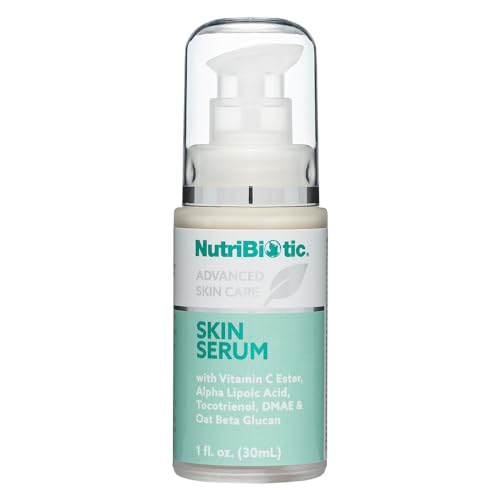 NutriBiotic Face Serum - Nourishing Oat Beta Glucan, Antioxidant Complex - 1 Fl Oz