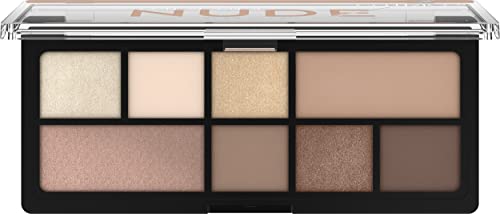 Catrice Eyeshadow Palette - Bold Color Payoff, Vegan & Cruelty-Free, 8 Shades - Pure Nude