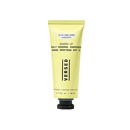 Versed Guards Up Daily Face Sunscreen - SPF 35, Zinc Oxide, Non-Nano, Vegan - 1.7oz