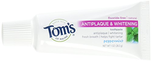 TOM'S OF MAINE Toothpaste - Tartar Control & Whitening, Peppermint Flavor - 1 oz