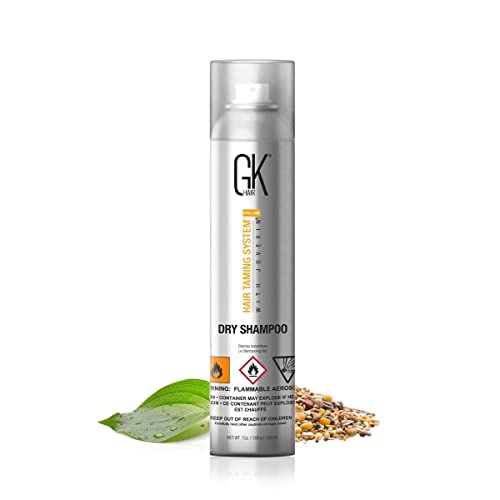 GK HAIR Waterless Dry Shampoo - Revive Oily Roots, No Residue, Paraben & Sulfate Free - 7 Fl Oz