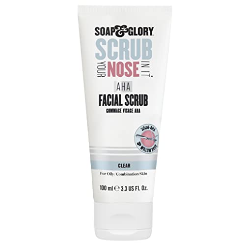 Soap & Glory Face Scrub - Deep Pore Cleanser with AHA, Chamomile & Mint - 100ml