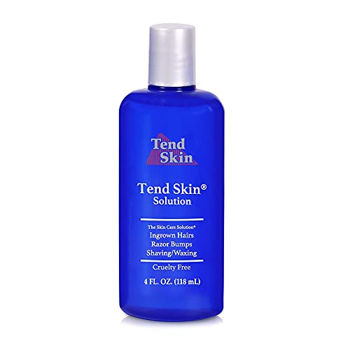 Tend Skin Razor Solution - Reduces Ingrown Hairs, Soothes Razor Bumps - 4oz, Cruelty-Free