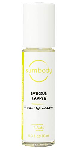 Sumbody Aromatherapy Essential Oil Roller - Boost Energy & Mental Clarity, Therapeutic Blend - 10ml