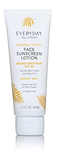 EVERYDAY by Unsun Mineral Tinted Sunscreen SPF 30 - Hydrating, No White Cast - 1.7oz