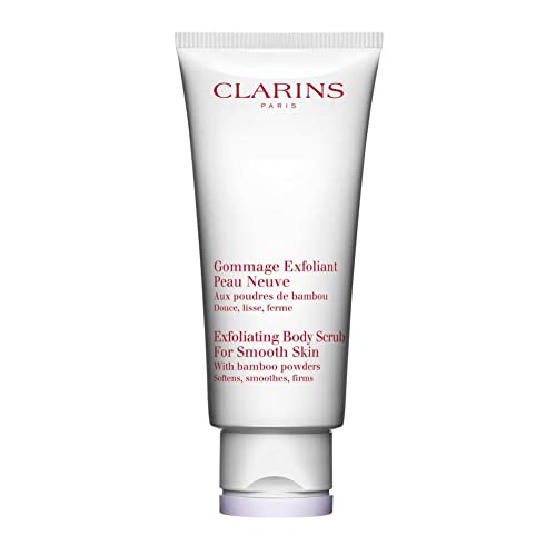 Clarins Body Scrub - Smooths and Firms Skin, Natural Extracts, Non-Drying - 7oz