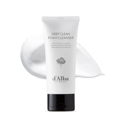 d’Alba Facial Cleanser - Gentle Foam with White Truffles, Hypoallergenic, Vegan - 5.07oz