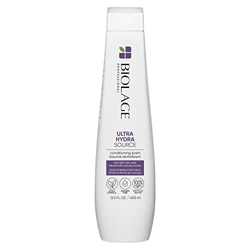 Biolage Ultra Hydra Source Conditioner - Deep Hydration, Silicone-Free, Vegan - 13.5 Fl. Oz
