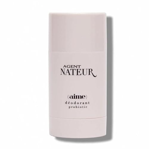 Agent Nateur Probiotic Deodorant - Aluminum-Free, Non-Toxic, Refreshing Grapefruit & Jasmine - 1.7oz