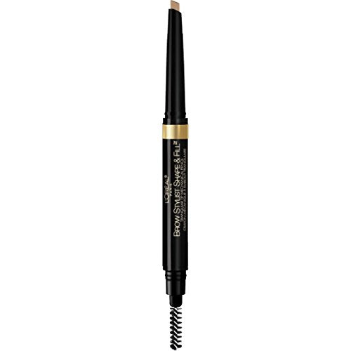 L'Oreal Paris Brow Stylist Pencil - Precise Application, Natural Finish - Blonde, 0.008 oz