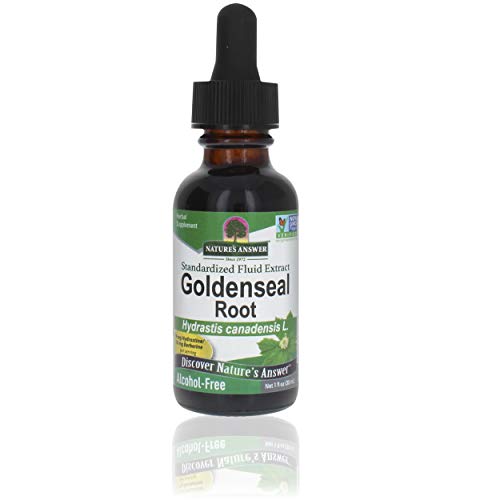 Nature's Answer Goldenseal Root Herbal Supplement - Immune Support, Gluten-Free - 1oz