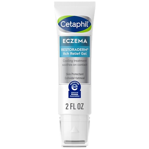 Cetaphil Eczema Cream - Instant Itch Relief, Soothes Sensitive Skin - 2 fl oz Gel