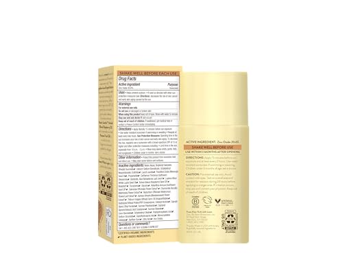 Babo Botanicals Tinted Mineral Sunscreen SPF50 - Zinc Oxide, Passion Fruit Oil, Fragrance Free - 3oz