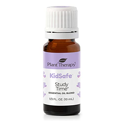 Plant Therapy KidSafe Study Time Essential Oil - Focus & Calm for Kids, 100% Pure - 10 mL