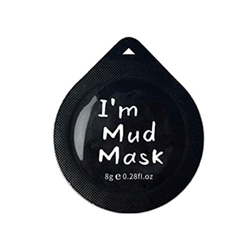 NURINA Dead Sea Clay Mud Mask - Deep Cleansing, Hydrating & Blackhead Removal - 20 Single Use Cups