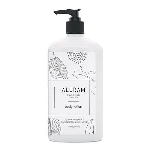 ALURAM Body Lotion - Deep Hydration with Coconut Water & Squalane, Vegan - 18 Fl Oz