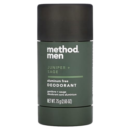 METHOD Juniper Sage Men's Deodorant - Paraben & Phthalate Free, Cruelty Free - 75g