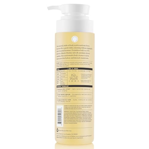 Naturium Body Wash - Hydrating Gentle Cleanser, pH Balanced, Vegan - 16.9 oz