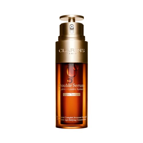 Clarins Double Serum Light - Firms, Smoothes & Boosts Radiance with 21 Plant Ingredients - 1oz