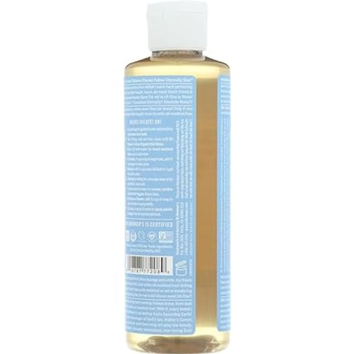 Dr. Bronner's Baby Shampoo & Body Wash - Organic, Fair Trade, Vegan, 8 Fl Oz