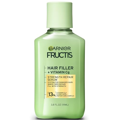 Garnier Fructis Hair Serum - Strengthens Weak, Damaged Hair with Vitamin Cg - 3.8 Fl Oz