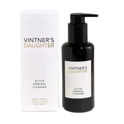 Vintner's Daughter Face Cleanser - Nourishes & Brightens Skin, Vegan & Cruelty Free - 3.9oz