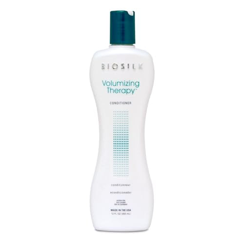 Biosilk Volumizing Therapy Conditioner - Adds Body & Moisture, Paraben-Free - 12oz