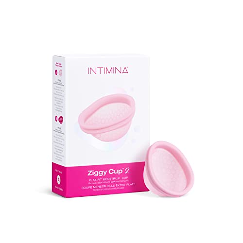 Intimina Ziggy Cup 2 - Extra-Thin, Body-Safe Menstrual Cup, Leak-Proof Design, Size A