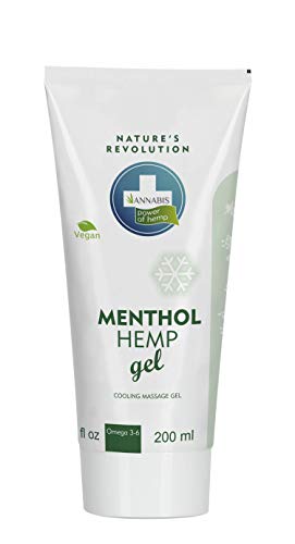 Annabis Natural Vegan Joint & Muscle Gel - Pain Relief with Organic Hemp, 100ml