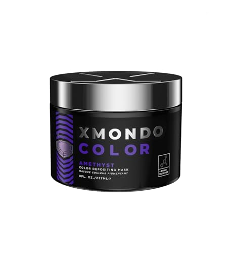 XMONDO Color Amethyst Mask - Vibrant Purple, Bond Booster & Hyaluronic Acid - 8 Fl Oz