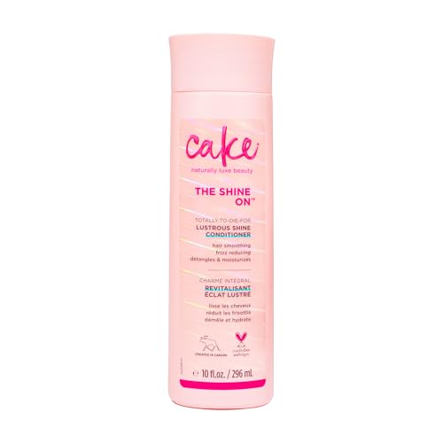 Cake Beauty Lustrous Shine Conditioner - Frizz Reducing, Nutrient-Rich Oils - 295 mL