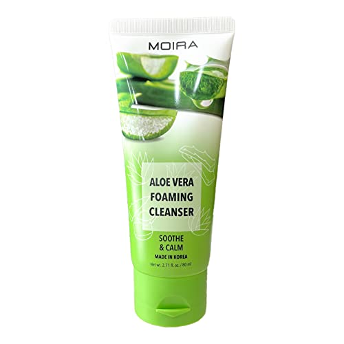 Moira Aloe Vera Foaming Cleanser - Cruelty-Free, Vegan, Paraben & Sulfate-Free - 6.7oz