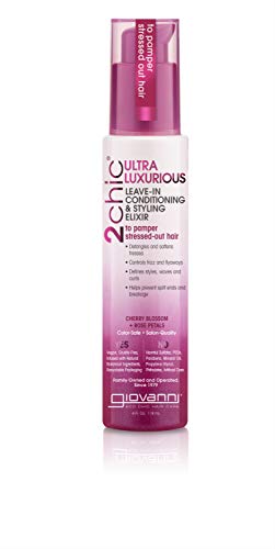 GIOVANNI 2chic Leave-In Conditioner - Moisture & Frizz Control, Aloe Vera, Vegan - 4oz