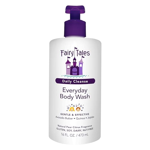 Fairy Tales Kids Shampoo & Body Wash - Gentle Clean, Natural Ingredients - 16oz