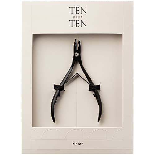 tenoverten Cuticle Nipper - Precision Trimming, Natural Ingredients, Vegan - Stainless Steel