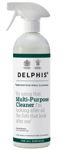 Delphis Eco Multi-Purpose Cleaner - Tough on Grease, Plant-Based, Vegan - 700ml Spray Bottle