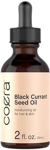 Coera Black Currant Seed Oil - Nourishing Moisturizer for Hair & Skin, Paraben-Free - 2 fl oz