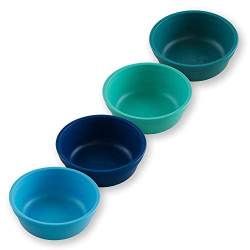 Re-Play 12 Oz. Reusable Bowls - Durable, Dishwasher Safe, Made from Recycled Materials - 4 Pack