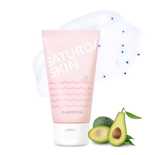 Saturday Skin Facial Cleansing Gel - Exfoliating Peel with Natural Fruit Enzymes - 2.53 Fl. Oz.