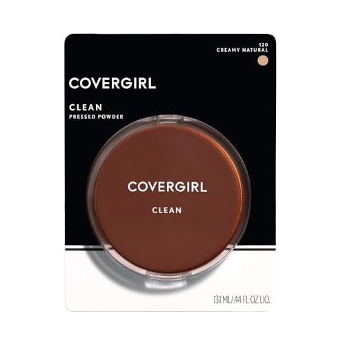 Covergirl Clean Pressed Powder - Smooth Skin, Pore Minimizing, Shine Control - Creamy Natural