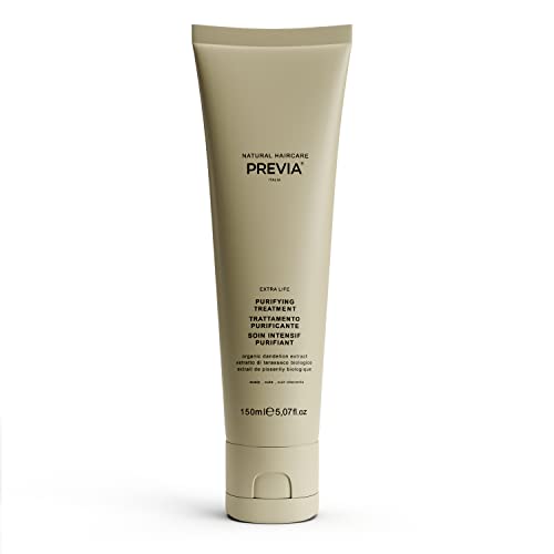 Previa Purifying Scalp Treatment - Hydrating Detox, Natural Ingredients - 5 oz