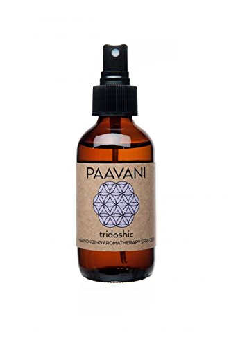 PAAVANI Body Mist - Balances All Doshas, Organic Floral Blend, Chemical-Free - 2 Fl. Oz.