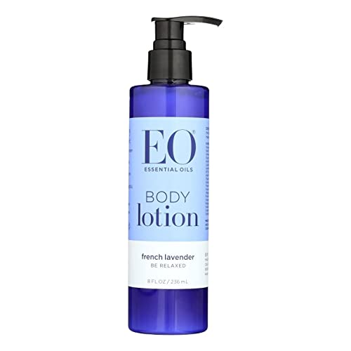 EO Body Lotion - Organic Lavender, No Parabens or Phthalates, 3rd-Party Certified - 8 Fl Oz