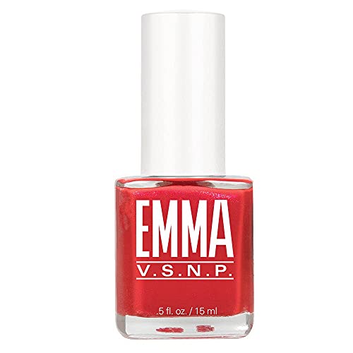 EMMA Beauty Active Nail Polish - Long Lasting Color, 12+ Free, Vegan, Candy Cane Lane - 0.5 fl. oz.