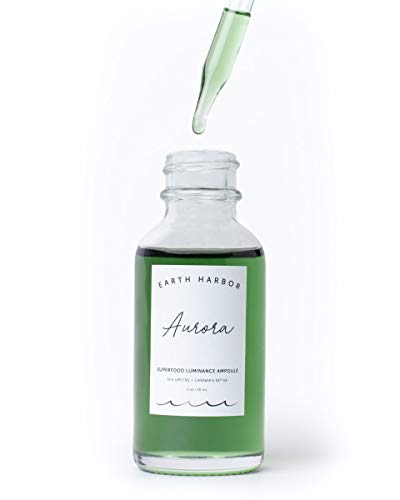 Earth Harbor AURORA Superfood Ampoule - Soothes Blemishes, Hydrates & Restores Radiance - 1 fl oz