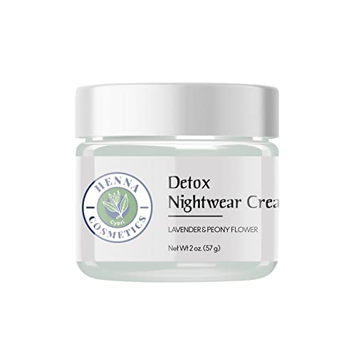 Henna Cosmetics Face Moisturizer - Revitalizing Night Cream with Vitamin Complex - 2oz