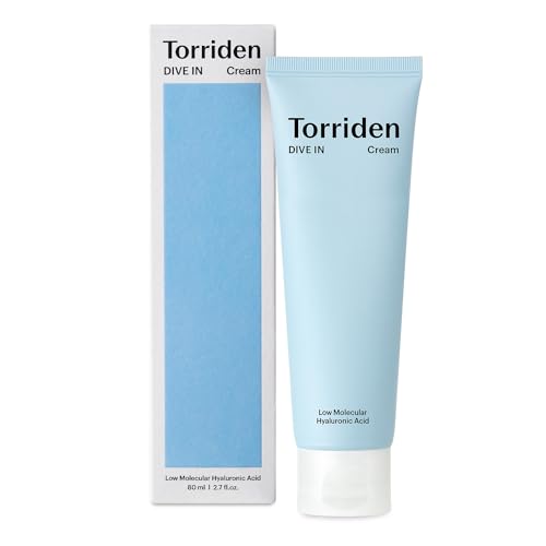 Torriden DIVE-IN Hyaluronic Acid Cream - Deep Hydration, Hypoallergenic, Vegan - 2.71 fl oz